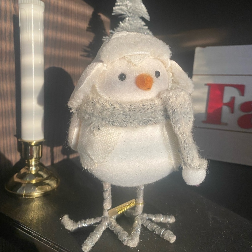 Target Wondershop Winter 2020 FROST Featherly Friends Christmas Fabric Bird